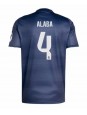 Real Madrid David Alaba #4 Replika Borta Kläder 2025-26 Kortärmad